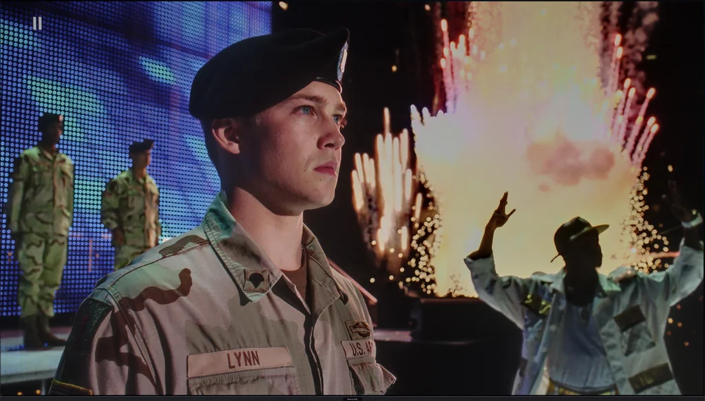 Test Philips PUS7009 (IPS) sekcja Jakość efektu HDR, scena „Billy Lynn”