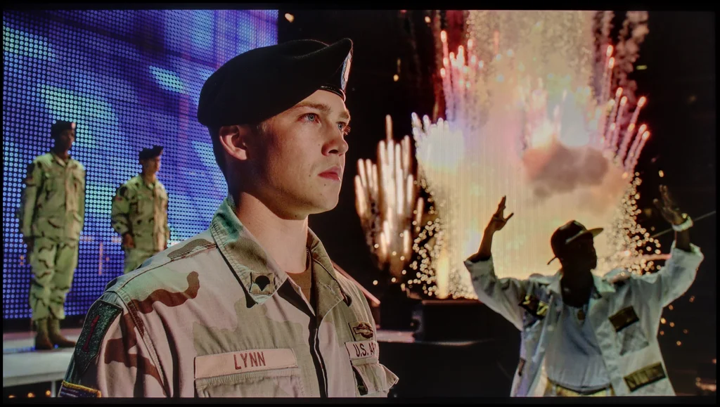Review TCL MQLED85 / C765 section HDR effect quality, scene “Billy Lynn”