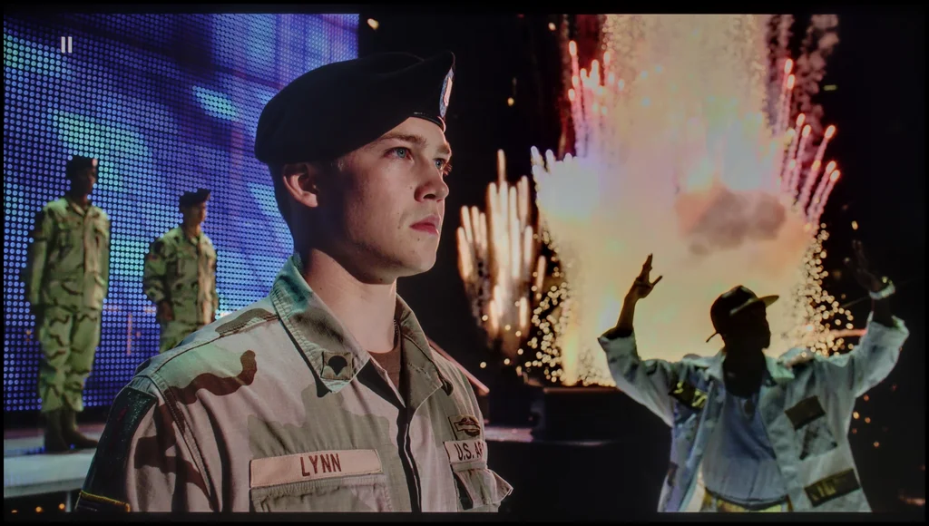 Review Philips The One (PUS8959 / PUS8919 / PUS8909 / PUS8949 section HDR effect quality, scene “Billy Lynn”