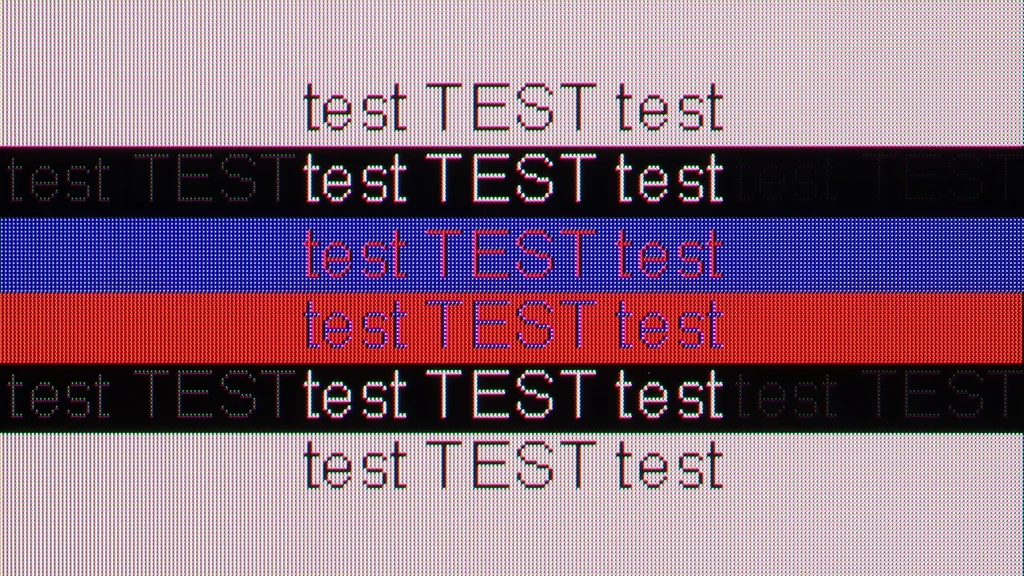 Review Samsung QD-OLED S90D / S94D section Computer compatibility, font readability test