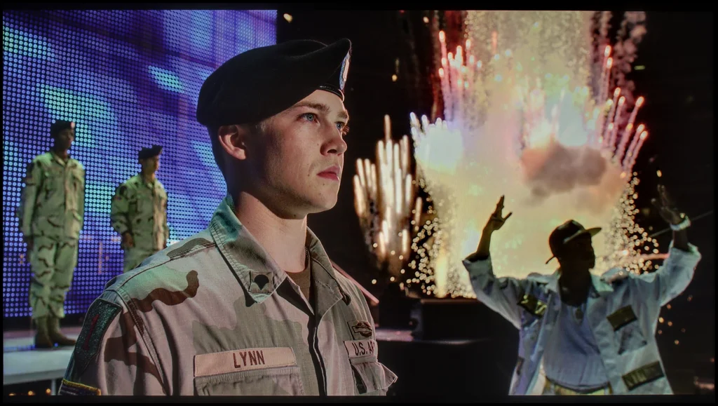 Review TCL C855 section HDR effect quality, scene “Billy Lynn”