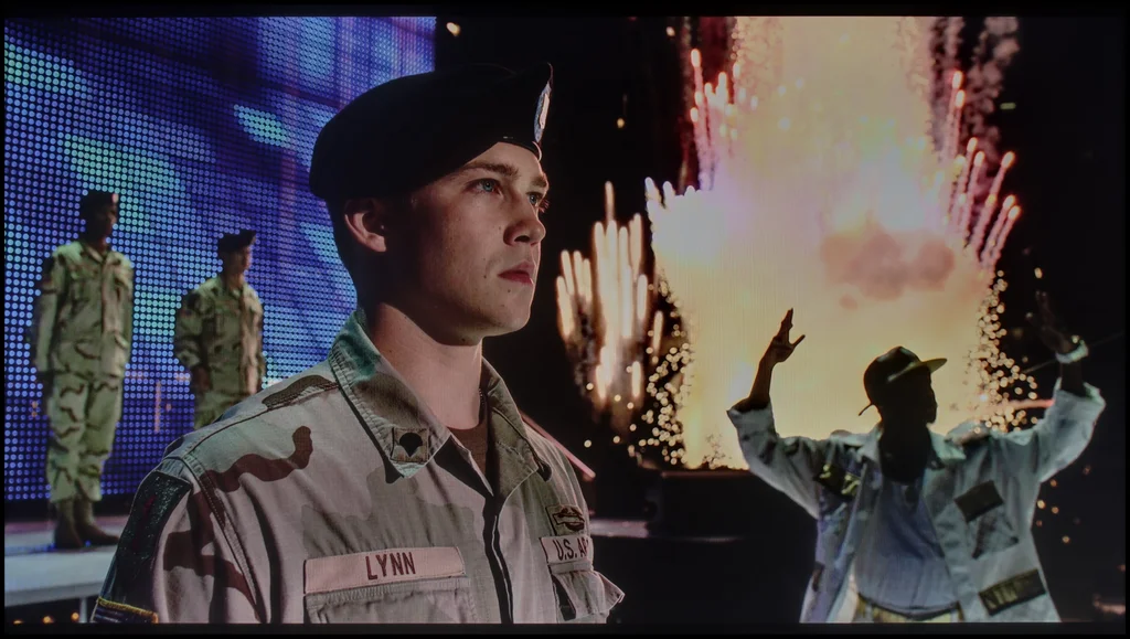 Test Philips PUS8079 sekcja Jakość efektu HDR, scena „Billy Lynn”