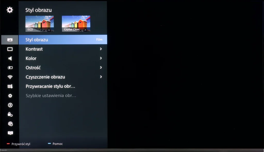 Test Philips PUS8359 (IPS) Smużenie i płynność ruchu