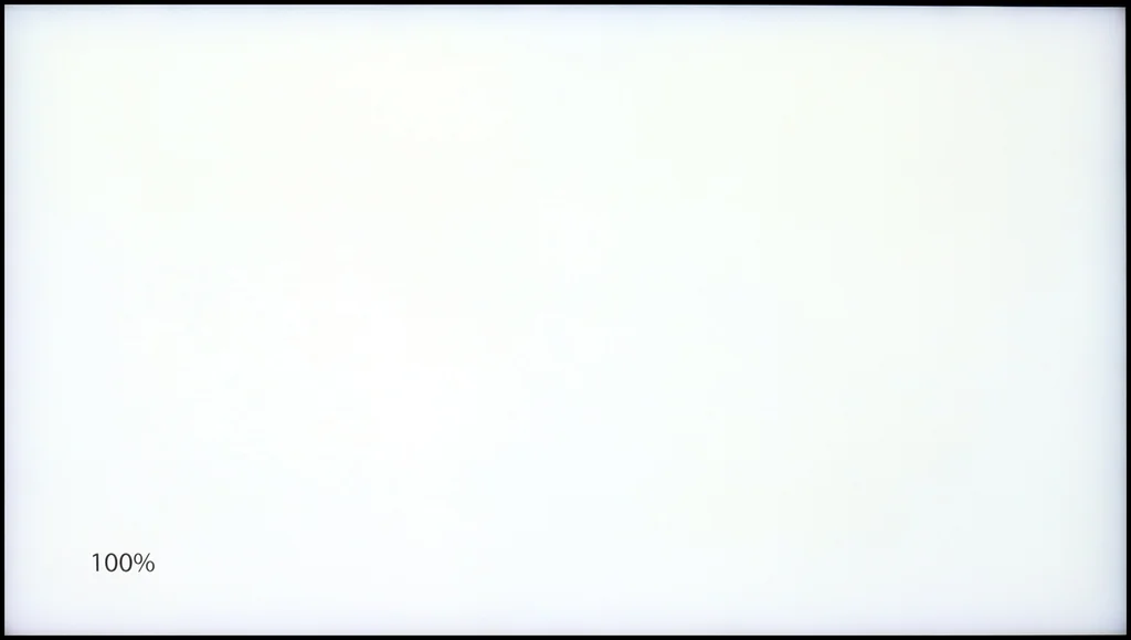 Review Samsung Neo QLED QN95D section Panel details / Panel uniformity and thermography