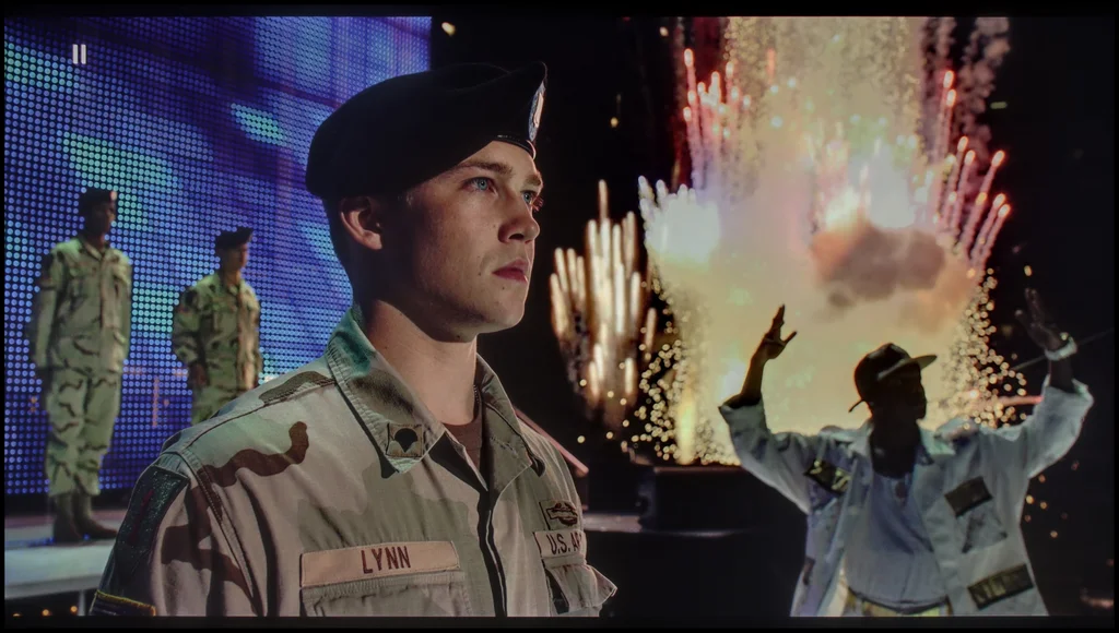 Test Samsung Neo QLED QN85D / QNX1D sekcja Jakość efektu HDR, scena „Billy Lynn”