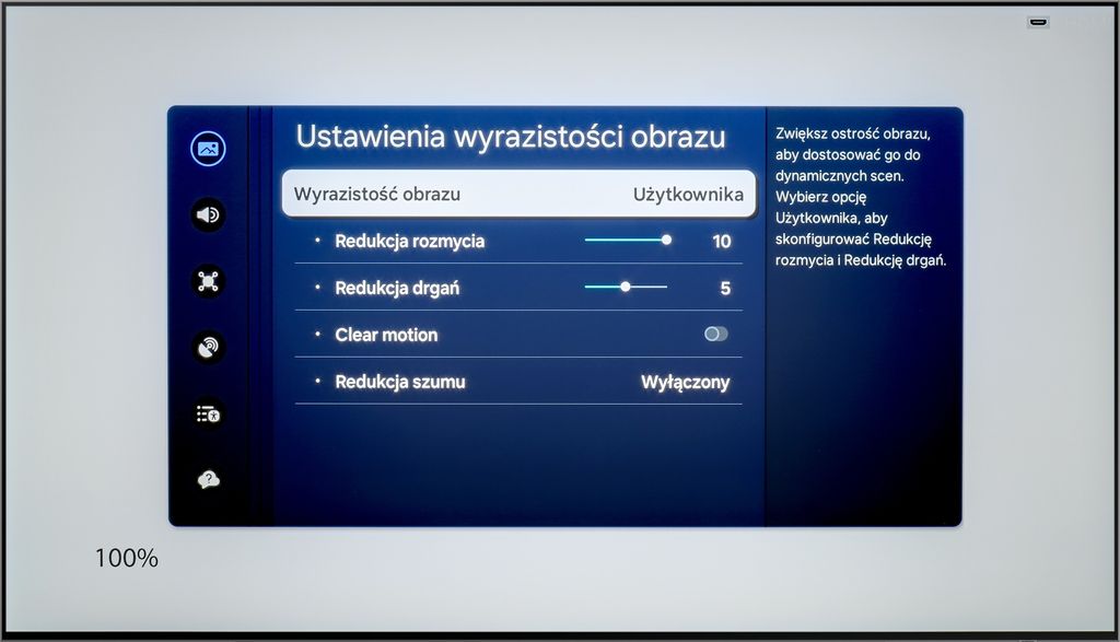Review Samsung S90D / S94D 48" (WRGB OLED) Blur and motion smoothness