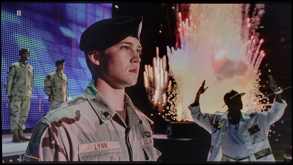 Test TCL C655 Pro sekcja Jakość efektu HDR, scena „Billy Lynn”