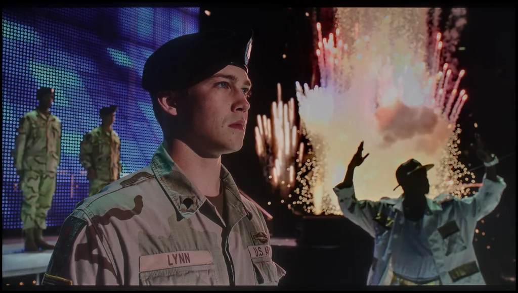 Review LG NANO82T6B section HDR effect quality, scene “Billy Lynn”