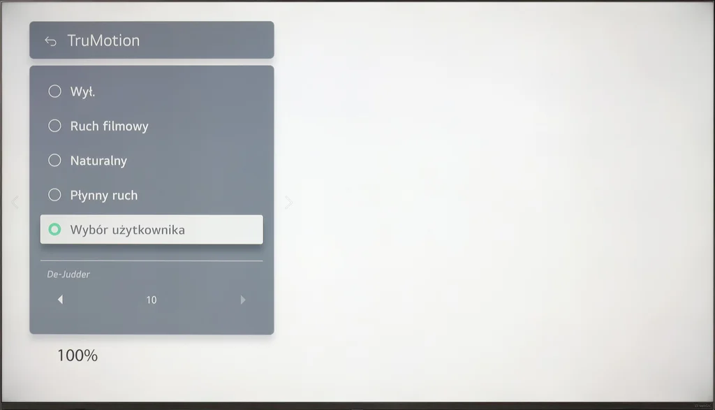Review LG NANO82T6B Blur and motion smoothness