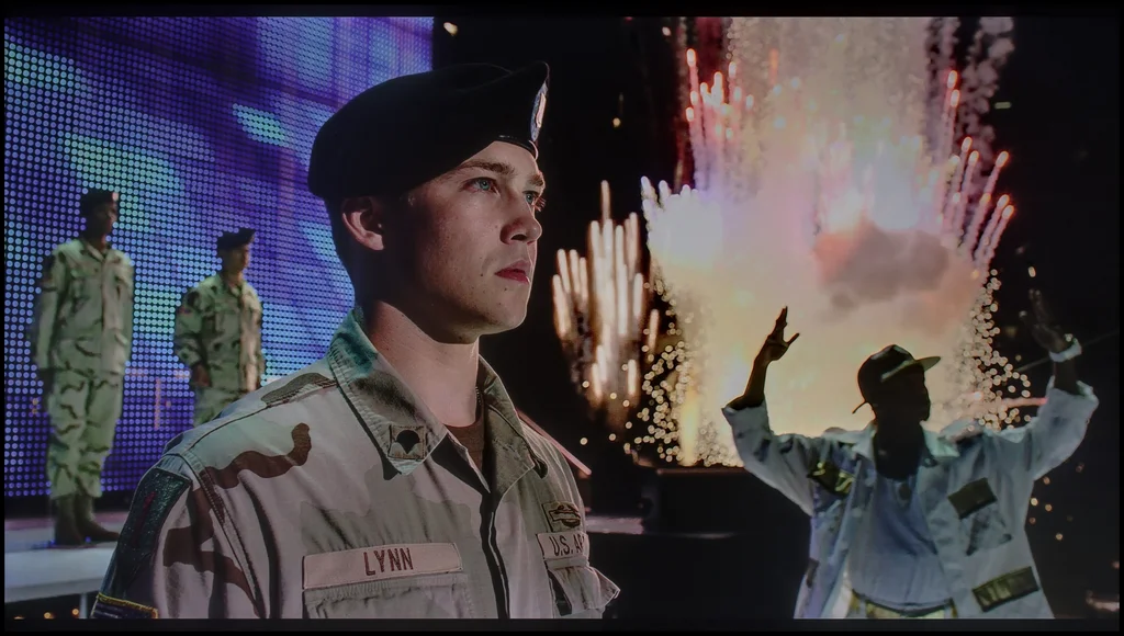 Test TCL C655 / C69B  (43" - 50") sekcja Jakość efektu HDR, scena „Billy Lynn”