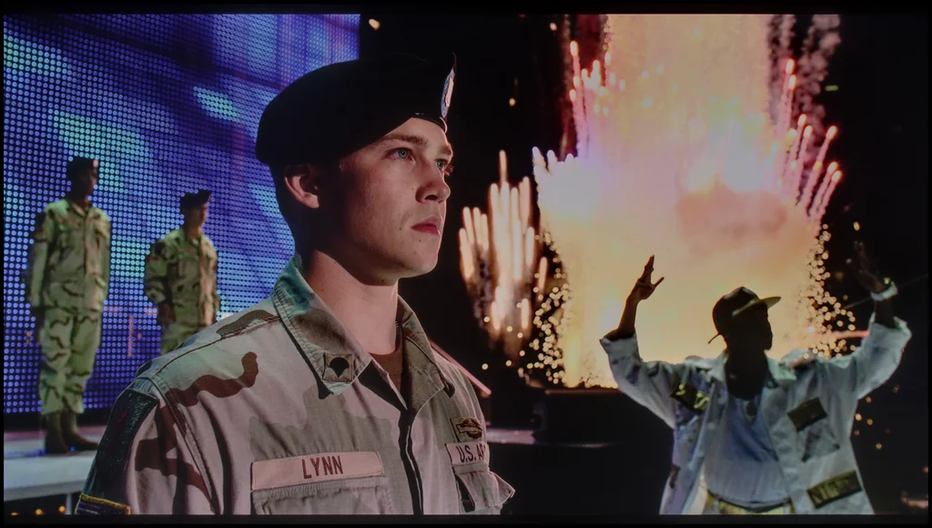 Test Philips PUS7009 (VA) sekcja Jakość efektu HDR, scena „Billy Lynn”