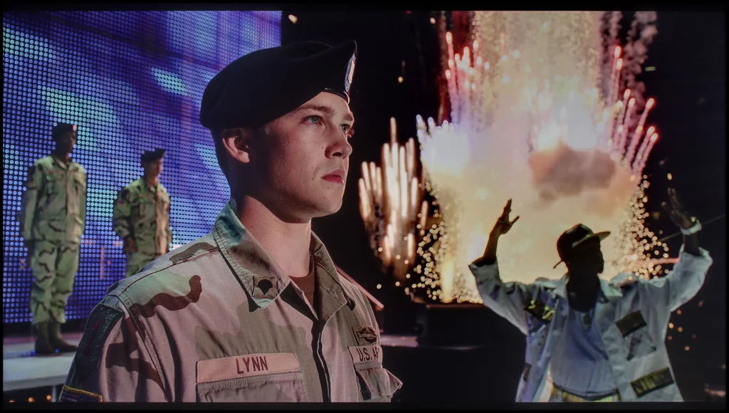 Test Sony X85L sekcja Jakość efektu HDR, scena „Billy Lynn”