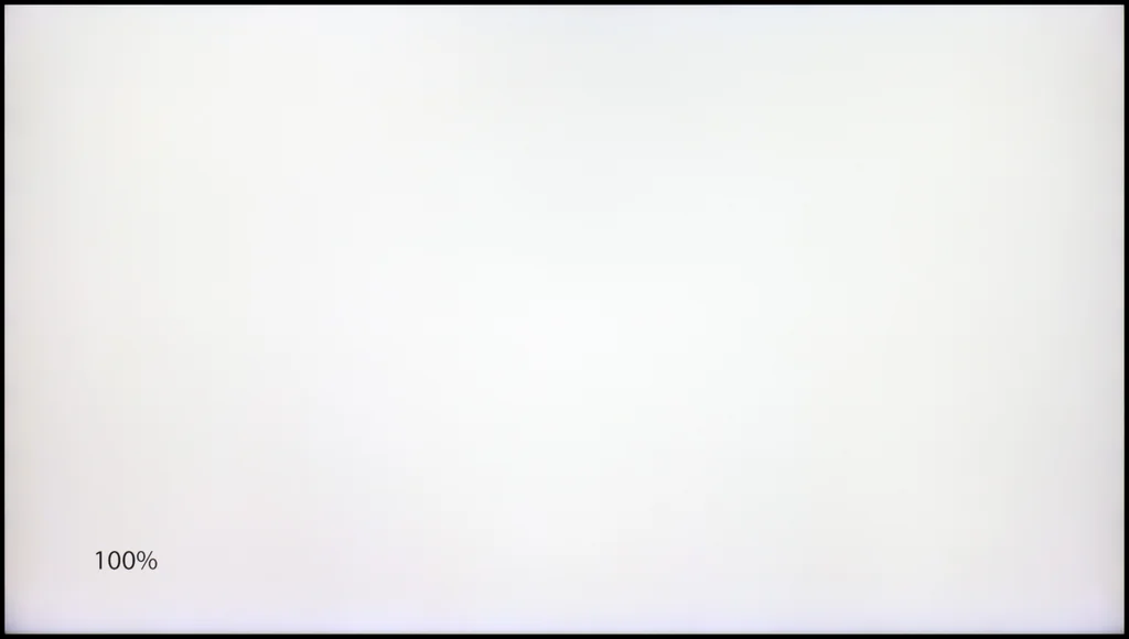 Review LG UT8100 (IPS) section Panel details / Panel uniformity and thermography