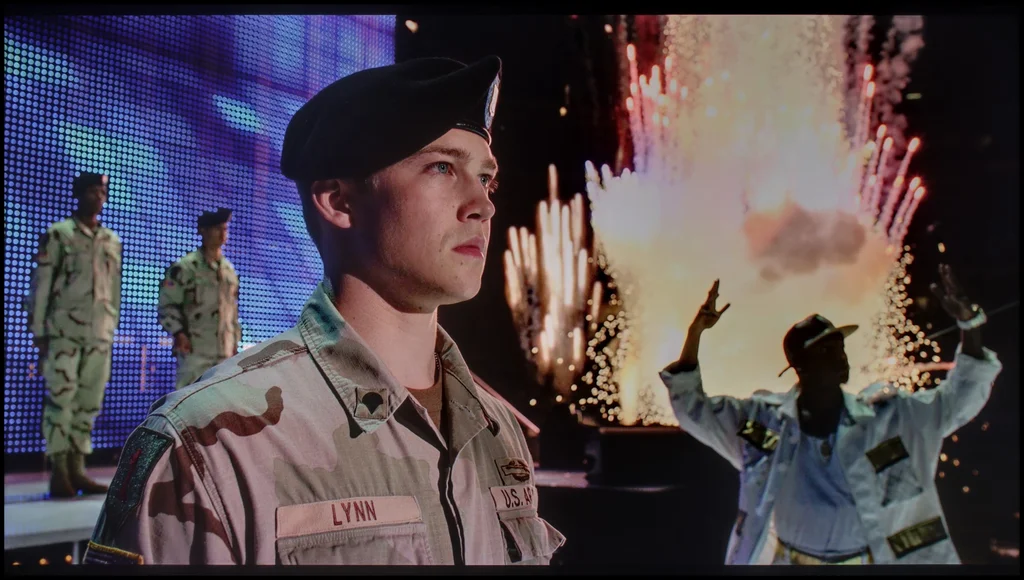Review Sharp GP7 section HDR effect quality, scene “Billy Lynn”