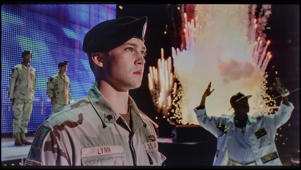 Test Hisense A7NQ sekcja Jakość efektu HDR, scena „Billy Lynn”