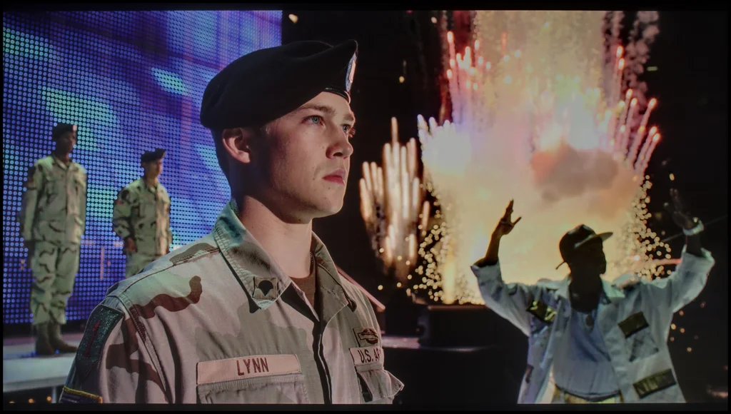 Test TCL C75B sekcja Jakość efektu HDR, scena „Billy Lynn”