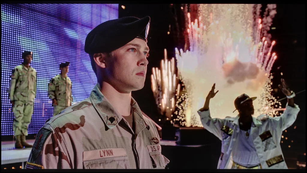 Review LG OLED G5 section HDR effect quality, scene “Billy Lynn”