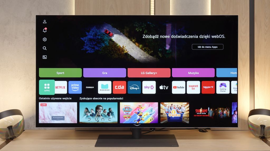Test LG OLED G5 Wygląd telewizora