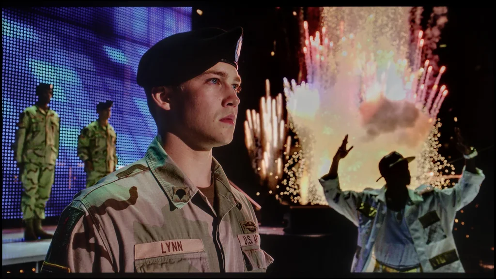 Review TCL C8K section HDR effect quality, scene “Billy Lynn”