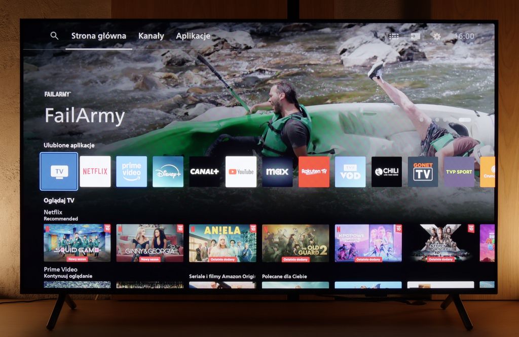 Test PHILIPS PUS8500 Wygląd telewizora