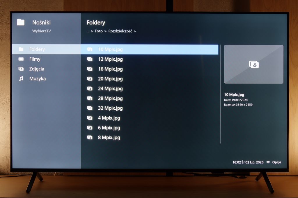 Test PHILIPS PUS8500 Wygląd telewizora