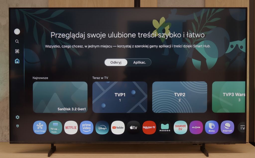 Test Samsung U8000F (IPS) Wygląd telewizora