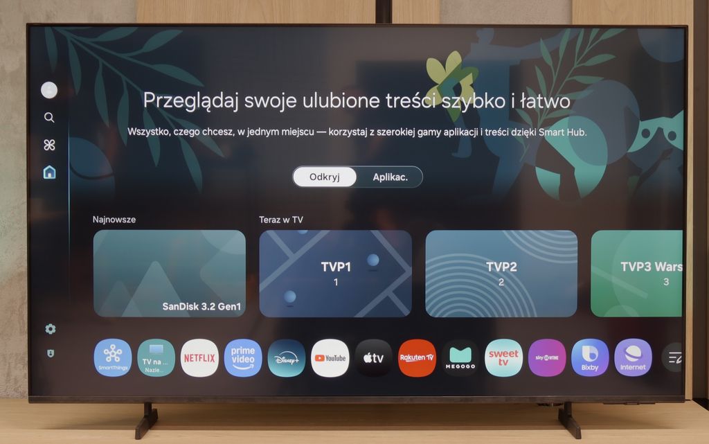 Test Samsung U8000F (IPS) Wygląd telewizora