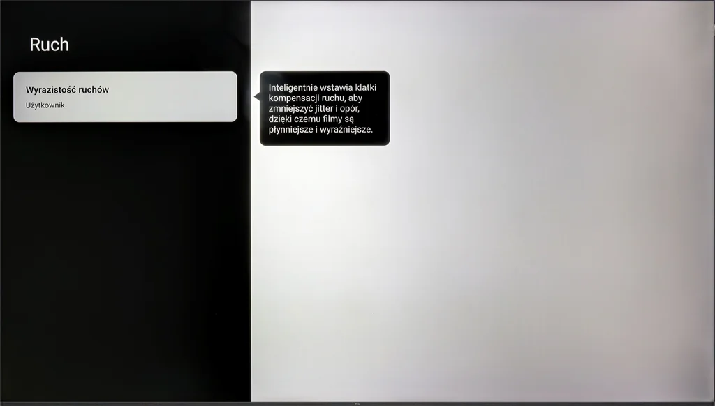 Review TCL P7K / P79K Blur and motion smoothness