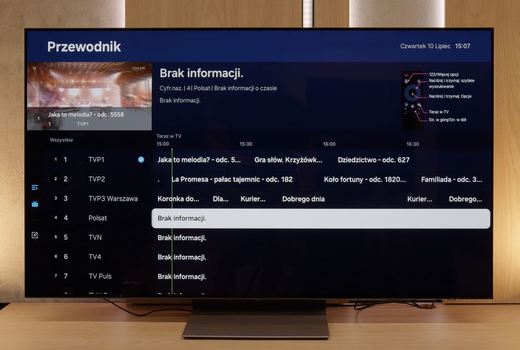 Test SAMSUNG S90F (WOLED) Wygląd telewizora