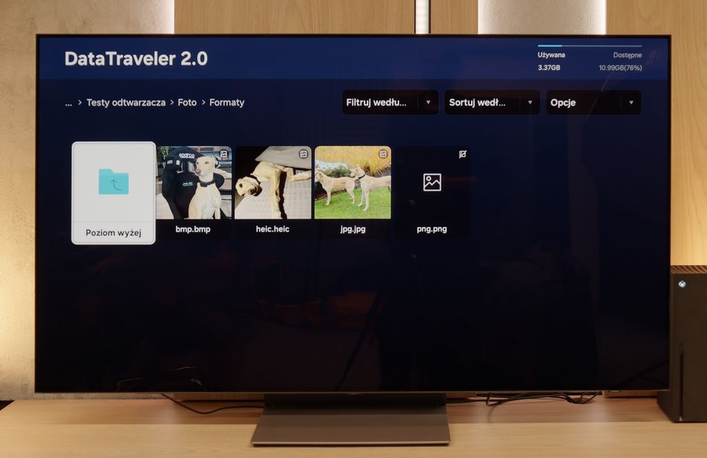 Test SAMSUNG S90F (WOLED) Wygląd telewizora