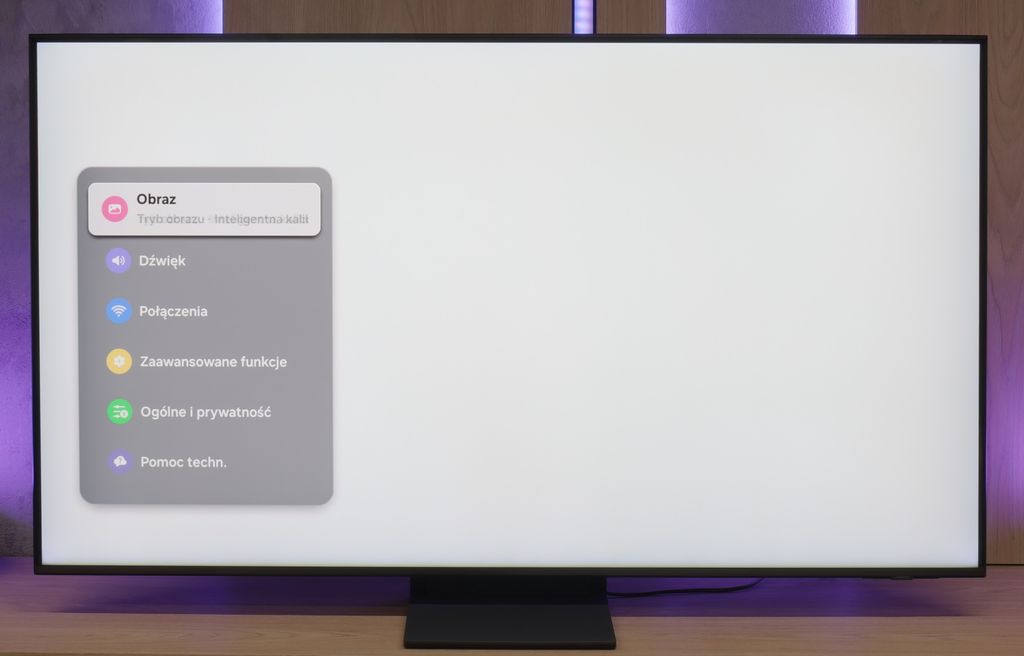 Test Samsung Neo QLED QN70F / QN74F / QN77F Wygląd telewizora