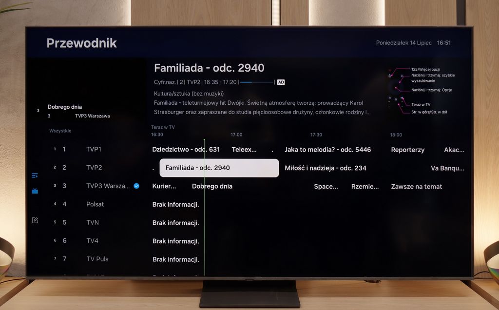 Test Samsung QN80F Wygląd telewizora