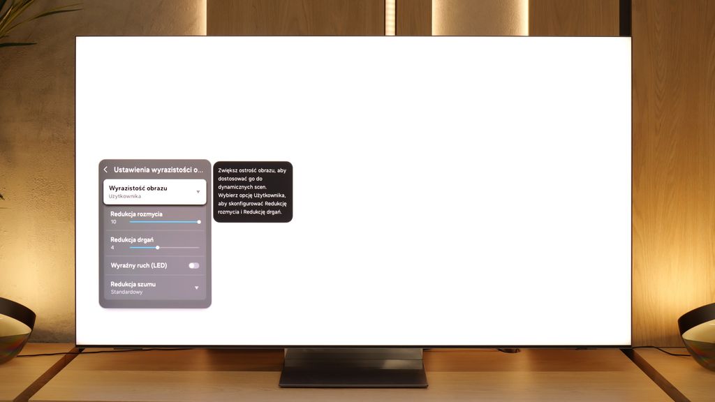 Test Samsung QN990F Smużenie i płynność ruchu