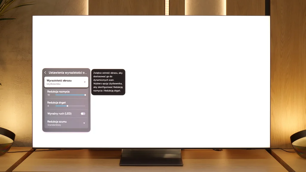 Test Samsung QN990F Smużenie i płynność ruchu