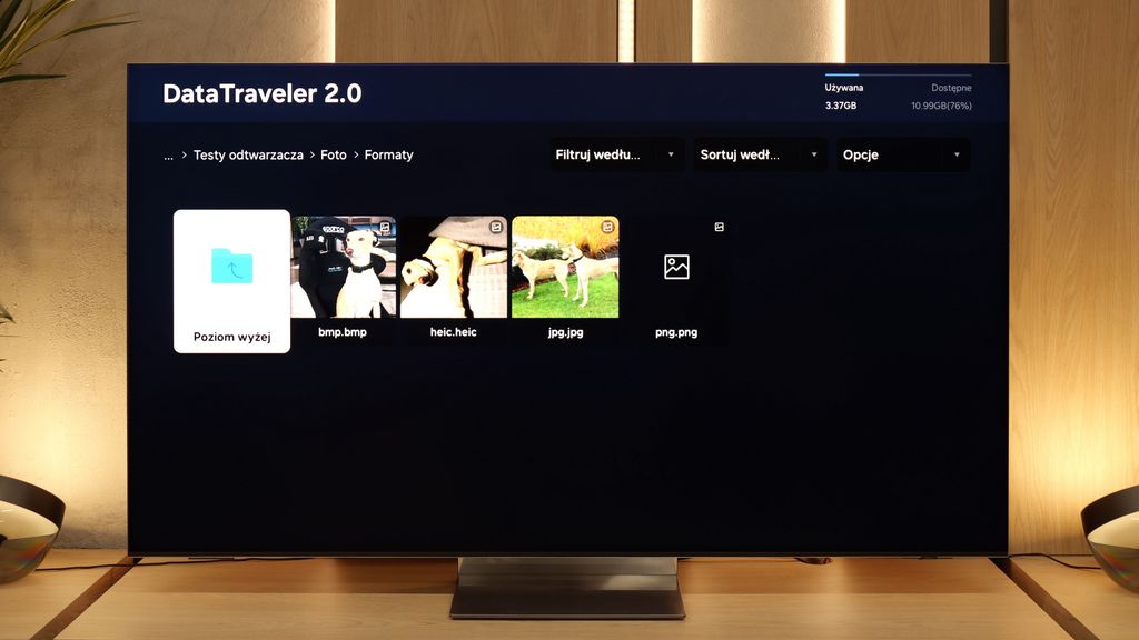 Test Samsung QN990F Wygląd telewizora