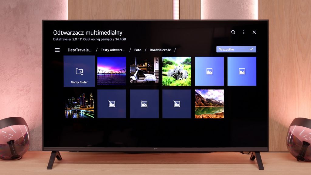 Test LG UA75006LA (IPS) Wygląd telewizora
