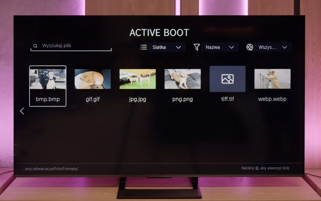 Test Hisense U7Q Wygląd telewizora