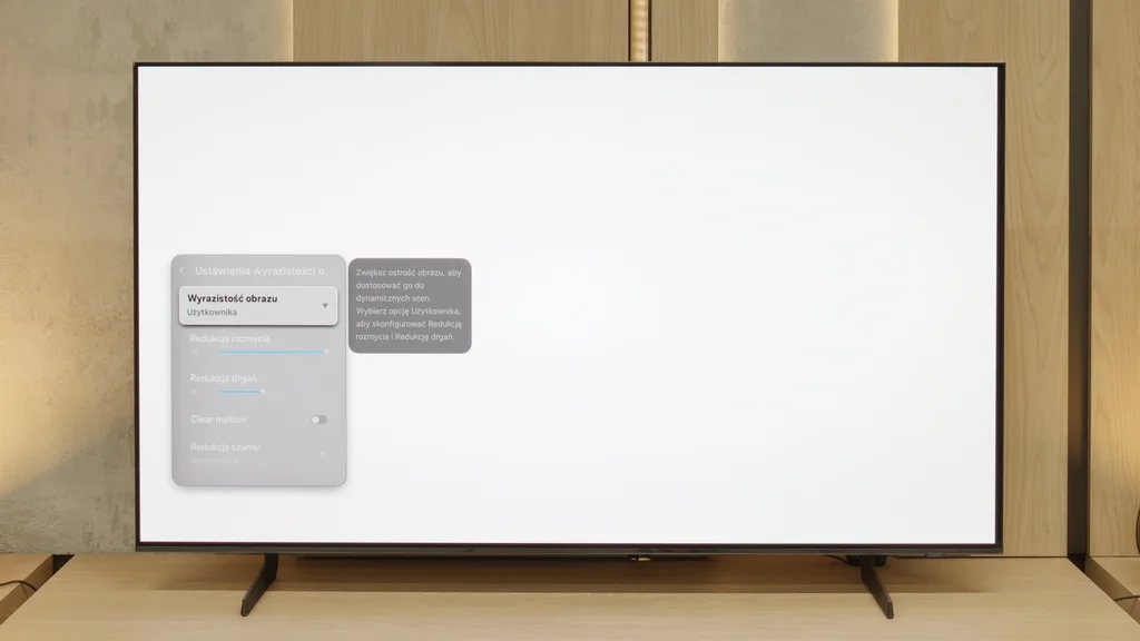 Review Samsung S85F OLED Blur and motion smoothness