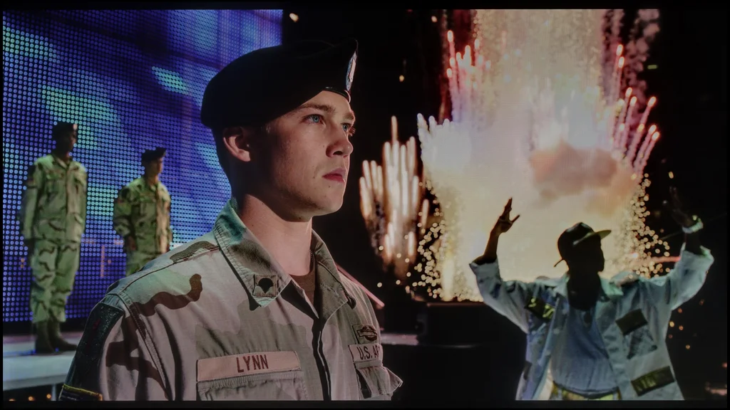 Test XIAOMI A PRO 2026 sekcja Jakość efektu HDR, scena „Billy Lynn”