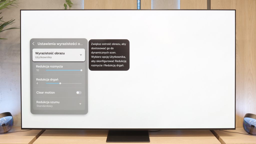 Test Samsung OLED S95F (TANDEM OLED) Smużenie i płynność ruchu
