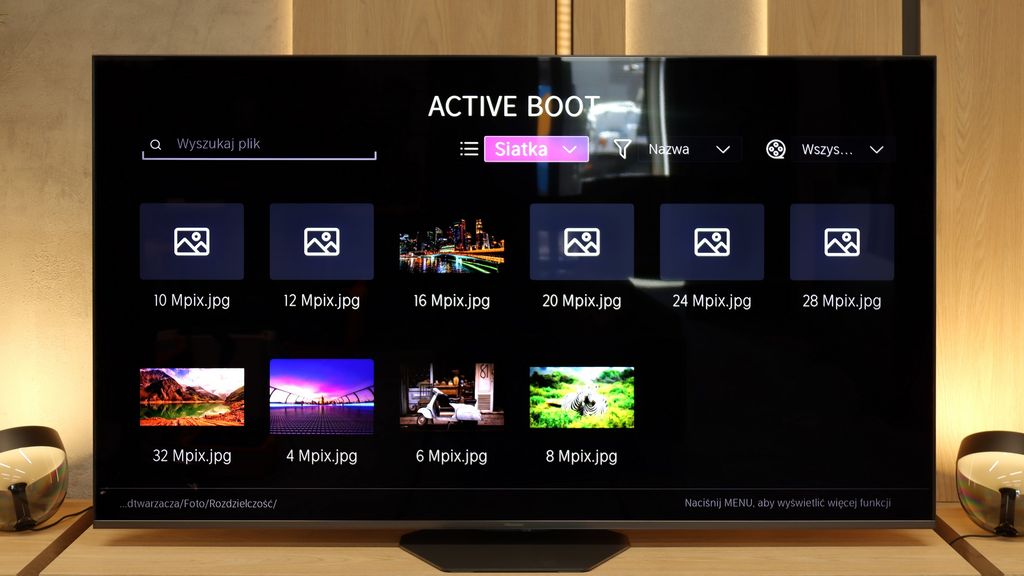 Test Hisense U8Q Wygląd telewizora