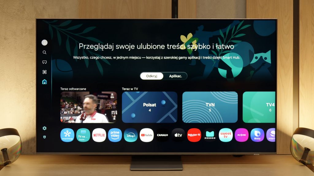 Test Samsung QN85F  Wygląd telewizora