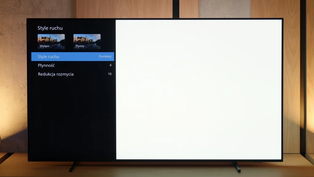 Review Philips OLED770 Blur and motion smoothness
