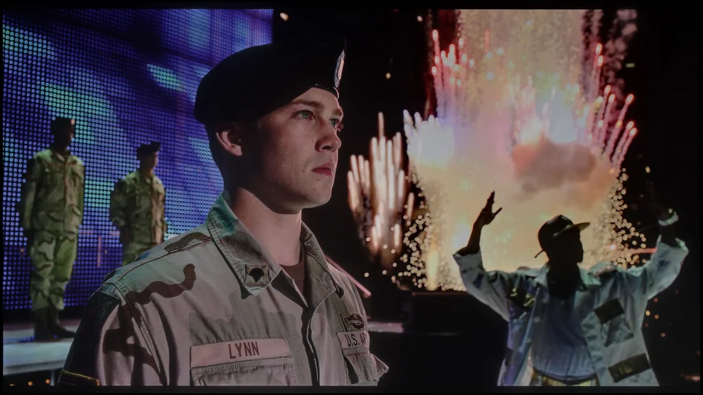 Review TCL P89K / TCL P8K section HDR effect quality, scene “Billy Lynn”