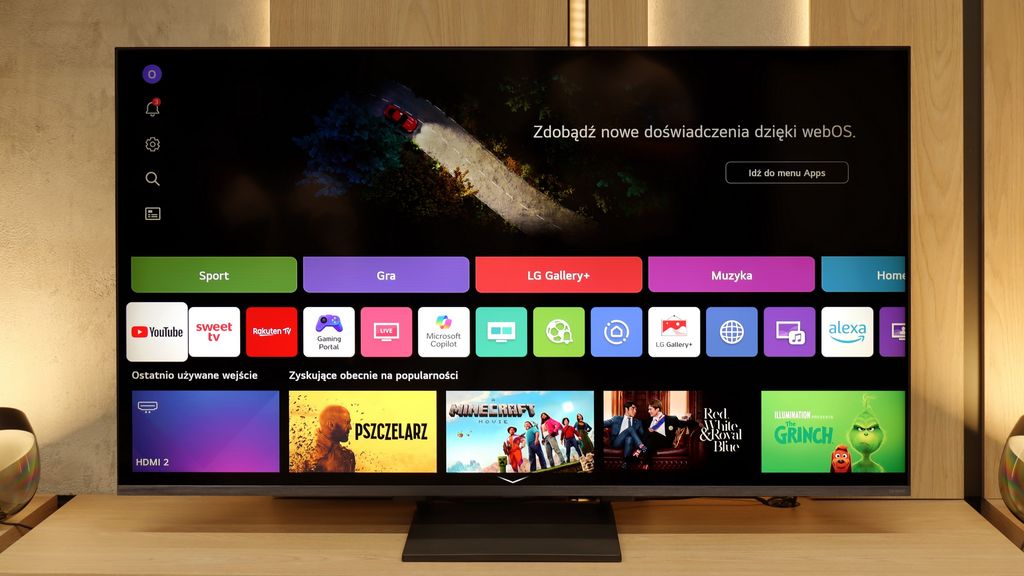 Test LG QNED93A / QNED90A Wygląd telewizora
