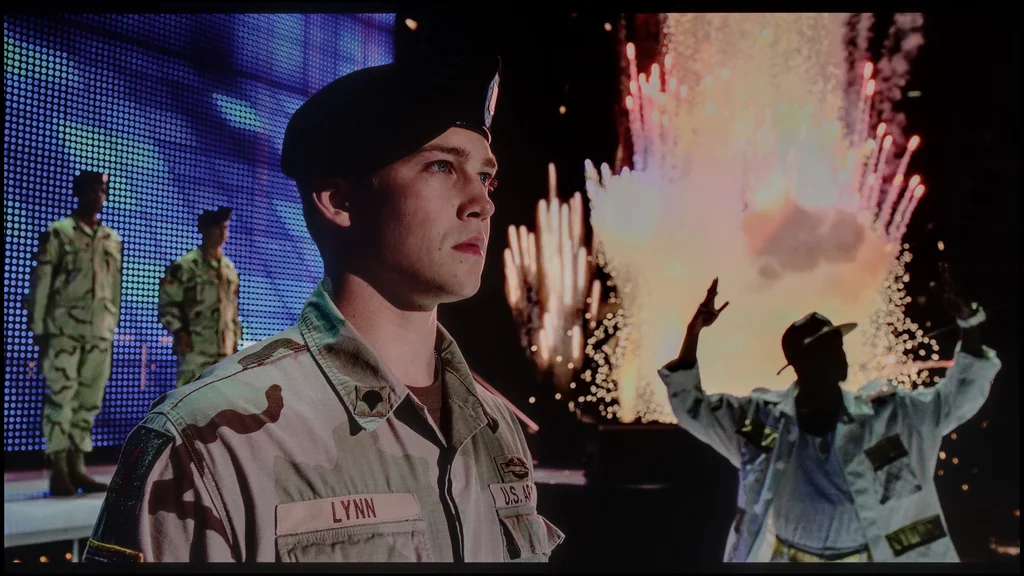 Test PHILIPS MLED920 / MLED910 sekcja Jakość efektu HDR, scena „Billy Lynn”