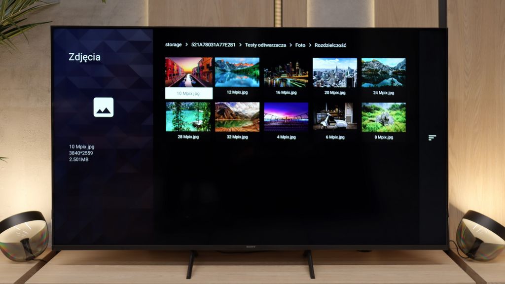 Test Sony Bravia 3 Wygląd telewizora