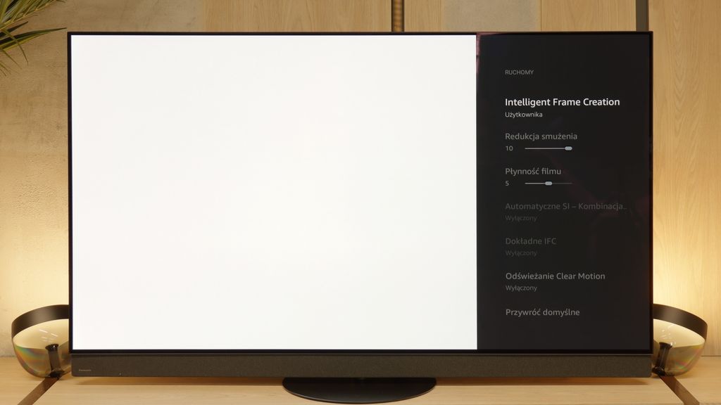 Test Panasonic Z95B Smużenie i płynność ruchu