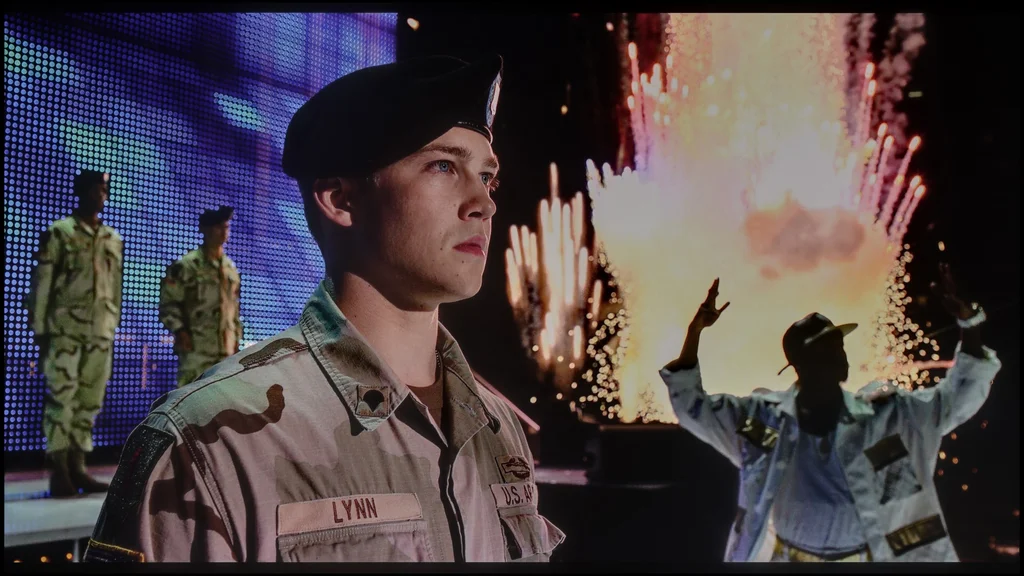 Test Panasonic W85B sekcja Jakość efektu HDR, scena „Billy Lynn”