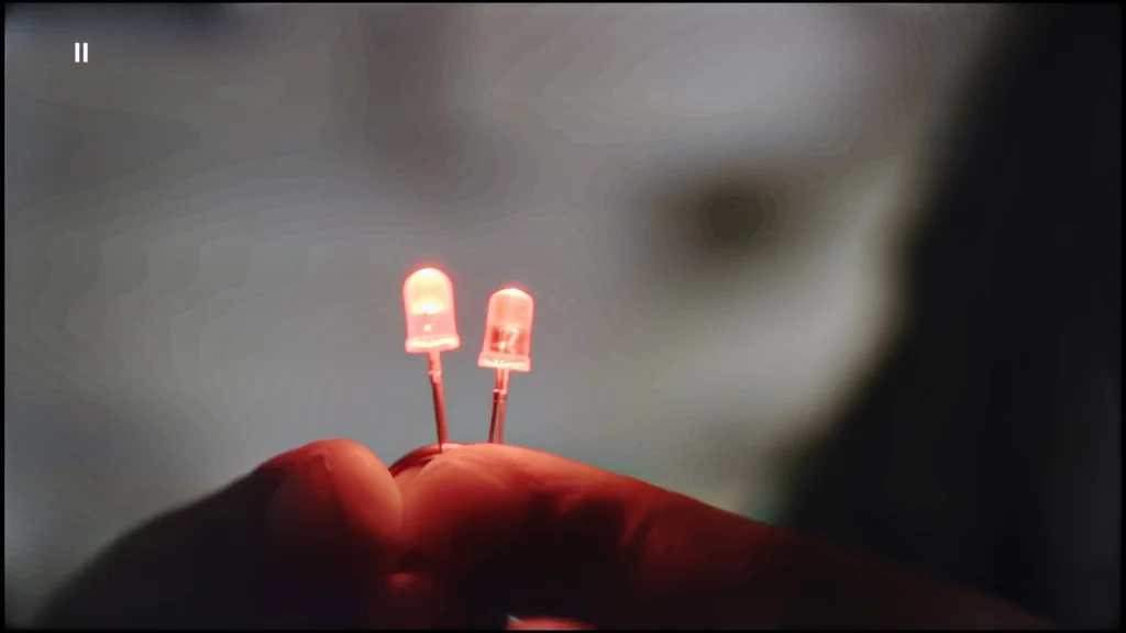 Test Panasonic W85B sekcja Upscaling i obróbka cyfrowa obrazu, zdjęcie z zapałką